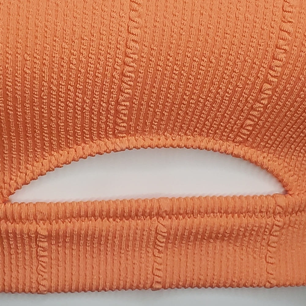 Aerie Size M - 2 Piece Set - High Waisted Orange Bikini - Picture 6 of 8
